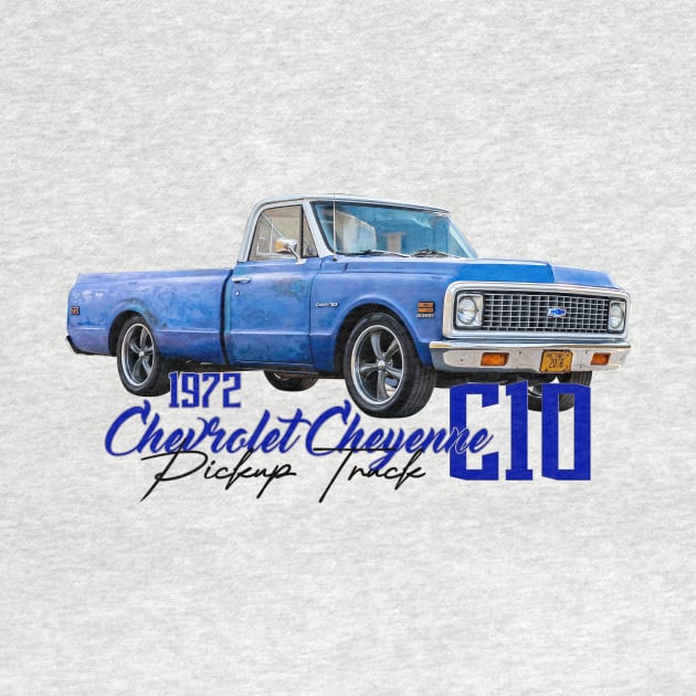 1972 Chevrolet Cheyenne C10 Pickup Truck by Gestalt Imagery